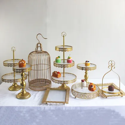 Best Selling Metal Cake Stands for Wedding Cakes