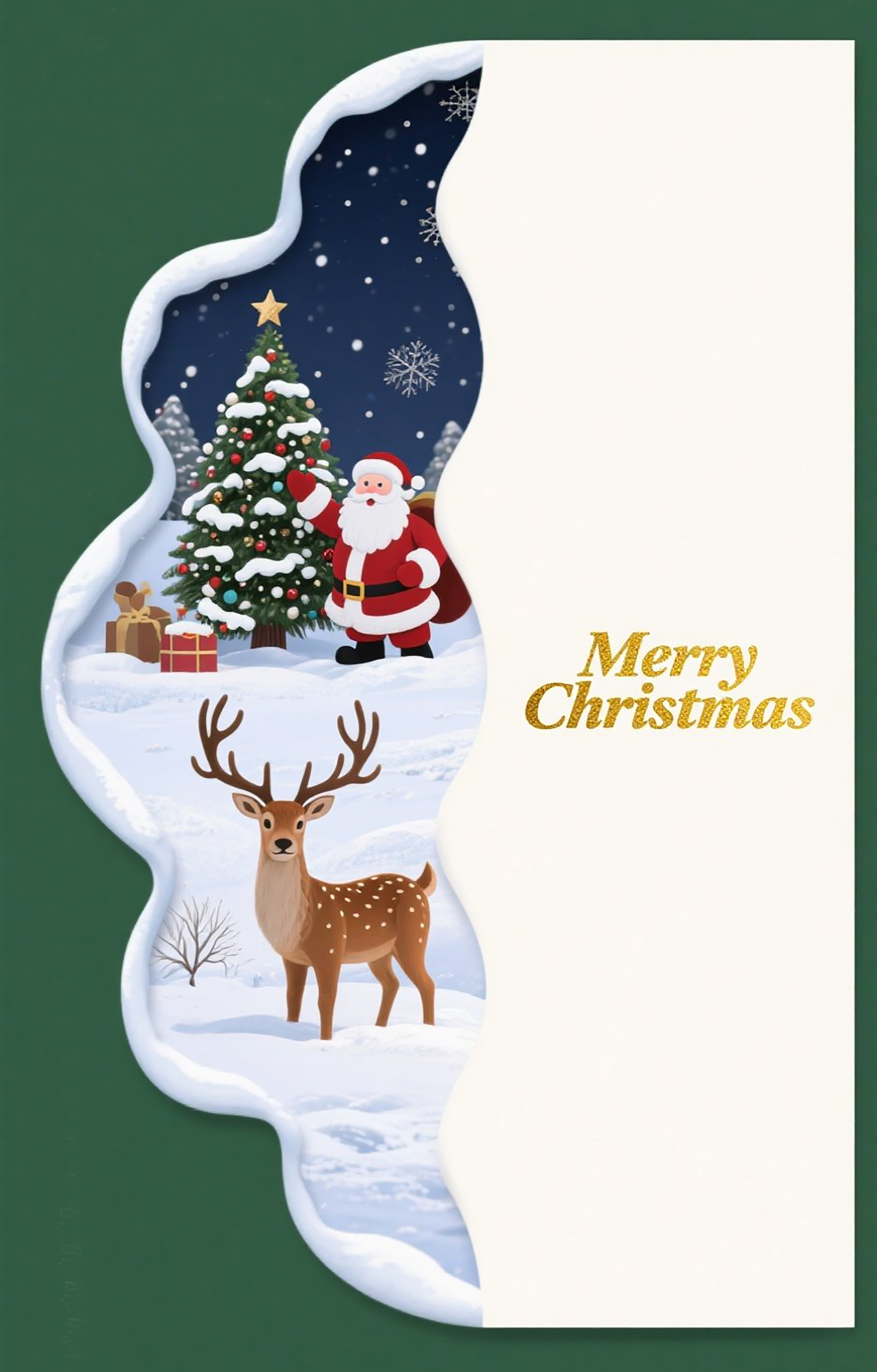 Custom christmas card printing