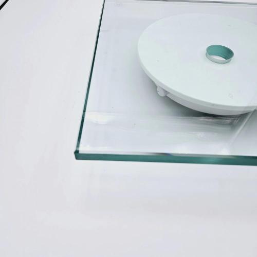 Silkscreen Glass 10mm clear ultra white tempered toughened glass Supplier