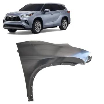 Auto Body Kit: Front Fender Flares and Wings for Toyota Highlander 2021