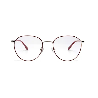 Metal Frame Round Shape New Arrival Male Use Framed Glasses