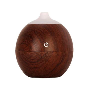 Difusores coloridos del humidificador del aceite esencial del grano de madera 130ML
