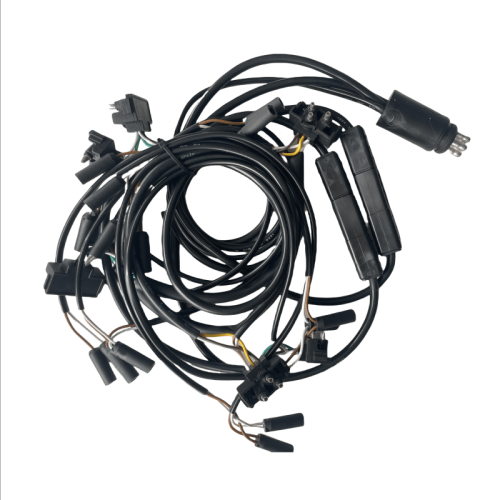 ટ્રેઇલર પ્લગ કનેક્ટર કેબલ 5-7 પીન આરવી રાઉન્ડ એક્સ્ટેંશન વાયરિંગ હાર્નેસ વેધરપ્રૂફ આરવી ટ ing વિંગ કાર માટે