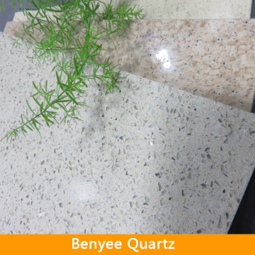 China factory artificial quartz crystal prefab stone panel
