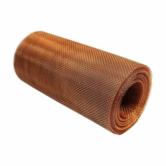 Hot Sale Brass Fabric Copper Metallic Mesh for Filtration and Decoration