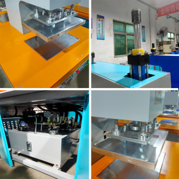 Semi-auto Silicone Garment Logo Making Embossing Machinery