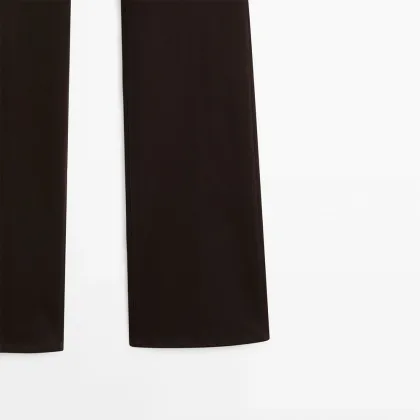 Women's casual style versatile slim fit version low waist flared pants