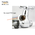 Economic cross spiral single handwheel kitchen cold faucet