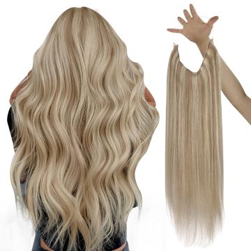 Blonde Hair Extensions Wire Hair Extensions