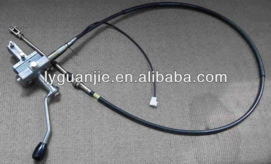 shift control with push pull cable for heavy duty trailer/hand shift control/shift lever control