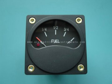 Personal Airplane Instruments 2 1/4” Input Alarm Fuel Tank Level Gauges F2-va