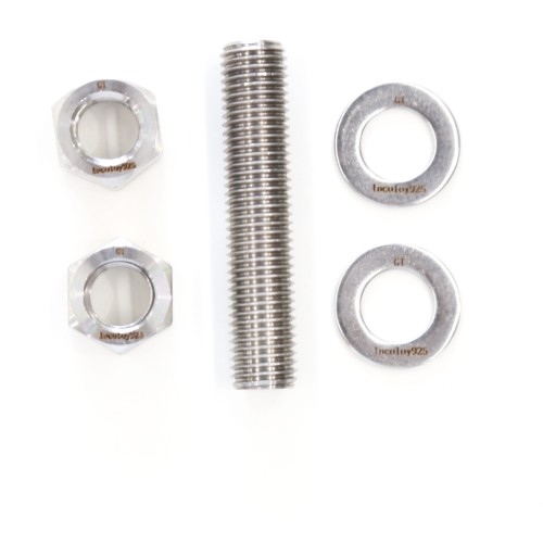 Haste de rosca completa de aço inoxidável M10 1000 mm