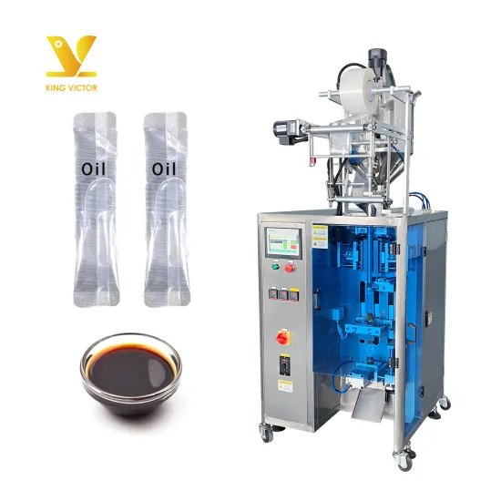 Full Automatic Small Sachet Liquid Paste Packing Machine - Soy Sauce Packaging Machine