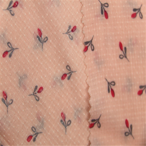 Rayon Babysbreath Print Fabric