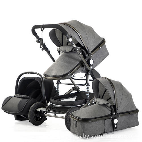 Luxury High Quality Baby Strollers with Sleeping Bag for High Landscape Classic Design
