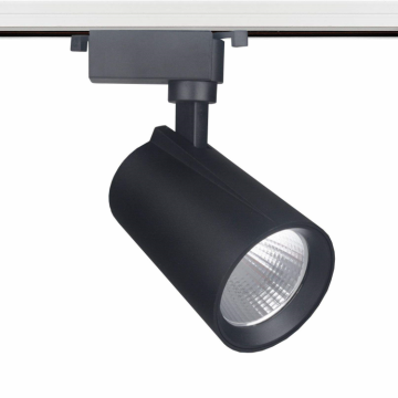 Indoor LED Shop Light Track - Die Cast Magnet LED Recessed Track Rail Magnetic Spot Light