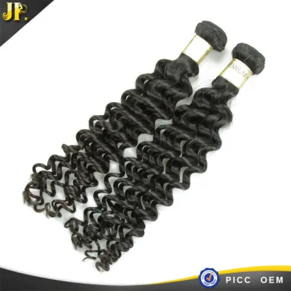 Tangle Free Unprocessed Deep Wave Virgin Human Hair Kuala Lumpur Hair