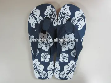 best selling eva beach summer flipflops with flower printing