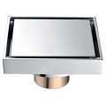 High End Chromed Brass Floor Drain