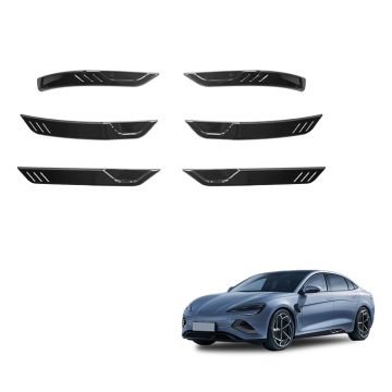 ABS Glossy Black Door Edge Guards for BYD Seal