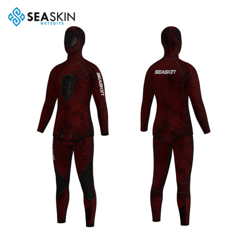 Seaskin Custom 2pcs 3.5mm Full Body Spearfishing Wetsuit