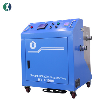 Diesel scr  particulate filter cleaning machine