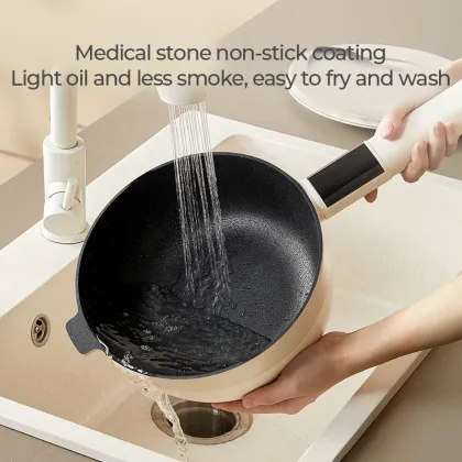 Electric Korean Japanese Frying Pan: Hot Pot & Hotpot