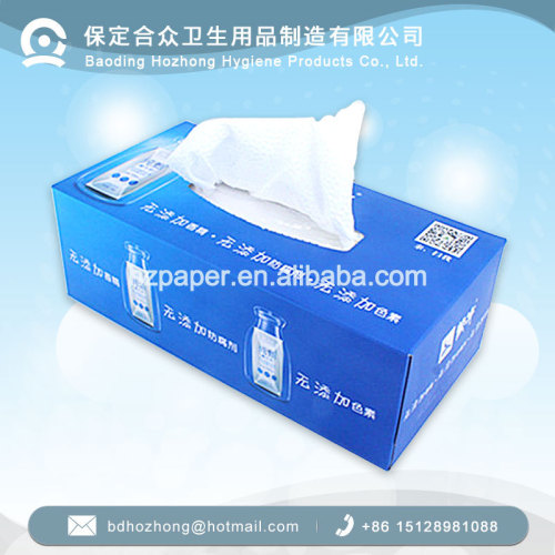 100% virgin wood pulp OEM box promotion facial tissue