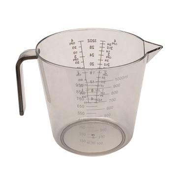 Heat Resistant Polycarbonate 1000ml Measuring Cup for Baking and Cooking