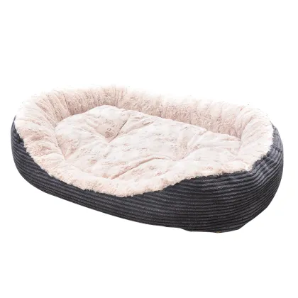 Pet Bed - Lounger Plush Cord