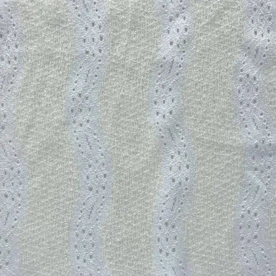 Crochet Wave Stripe Knitted Jacquard