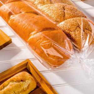 Large Clear Gusseted Bags Bread Bag