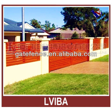 High durable fence gate and no rust garden aluminium fence gate designs