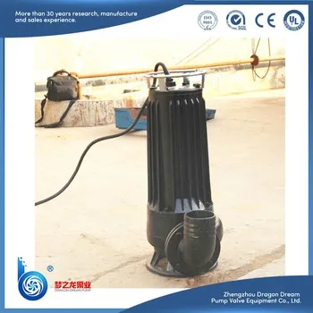 sewage crusher submersible Pump, cutting submersible pumps