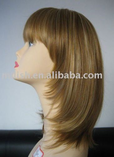 ladies high quality synthetic fashion wig MFW-0061