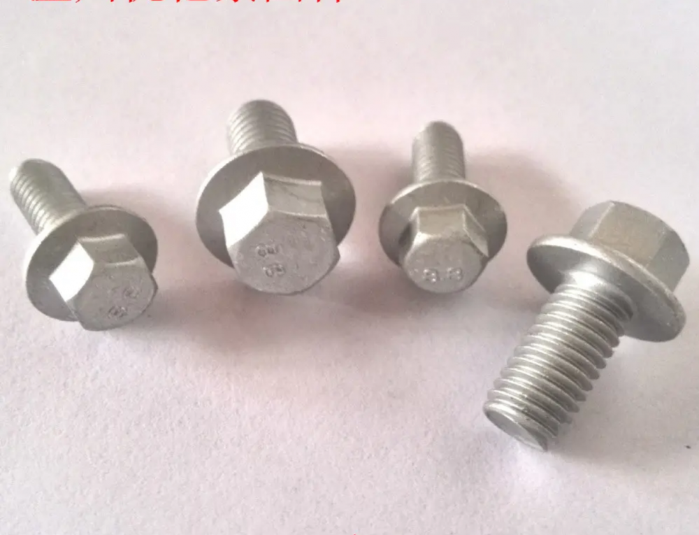 Metric stainless steel hexagon flange bolts