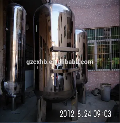 ChenXing practical stainless steel tank quartz sand filter