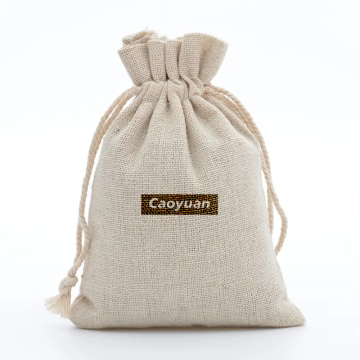 Custom Printed 100% Cotton Drawstring Bags: Ideal Sorting and Storage Solutions