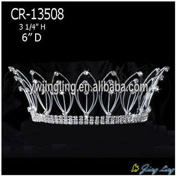 Full Round Crowns For Beauty Queens