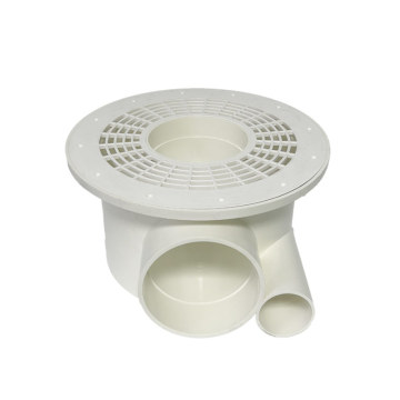 Customizable RAS Aquaculture Water Outlet Device for Koi Fish Ponds with Double Bottom Drain and Filter
