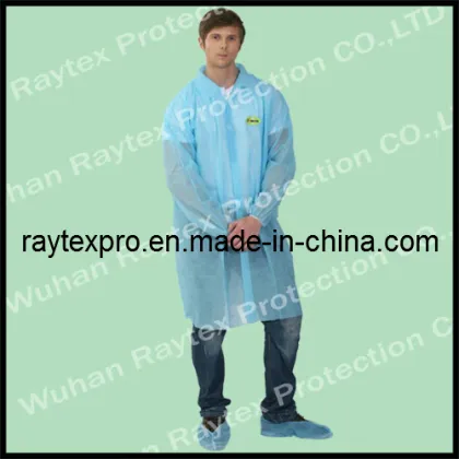 PP+PE Lab Coats with Zipper