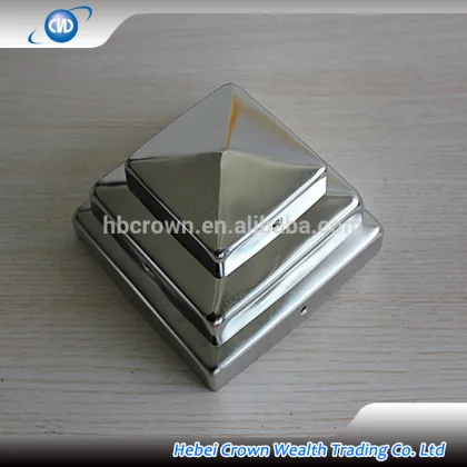 Fence Post Accessories pyramid post cap