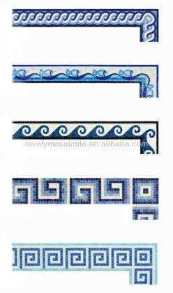 Borders of Mosaic Tiles