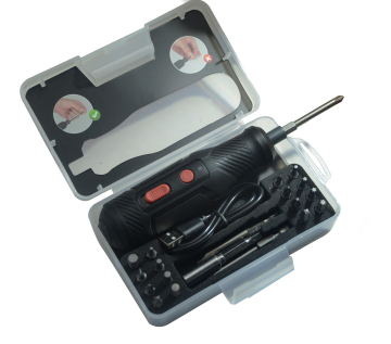 3.6V Mini Portable Electric Draadloze schroevendraaier Kit met USB Type-C opladen