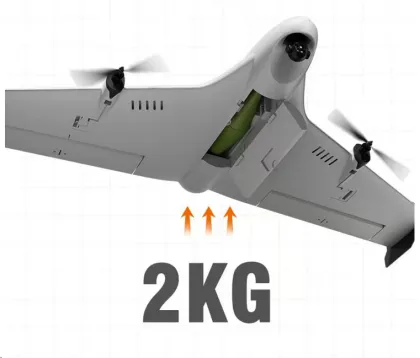 Fixed wing unmanned aerial vehicle
