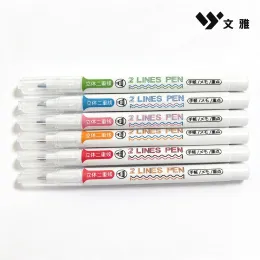 Double Line Outline Marker Pen