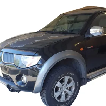 Gray Small Fender Flare Wheel Arch Accessories for Mitsubishi Triton L200 2007-2010 Pickup 4 Doors