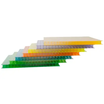 sunshine PC version Anti-UV surface hollow sheet