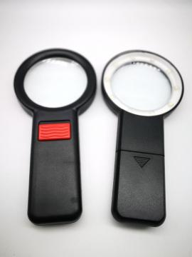 Handheld Magnifying Glass With Led Light For Reading