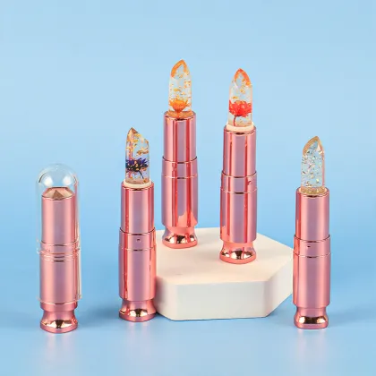 Wholesale Clear Foil Lipstick: Flower Magic Lipstick - Change Color, Moisturizing, Color Changing Private Label Lipstick